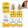 2PC Ultimate Hair & Scalp Sunscreen Spray SPF 30, Hair Sunscreen Spray UV Protection | Color-Lock UV Shield for Dyed/Highlighted | Beach & Pool Essentials | Defense Against Fade & Dryness view 1