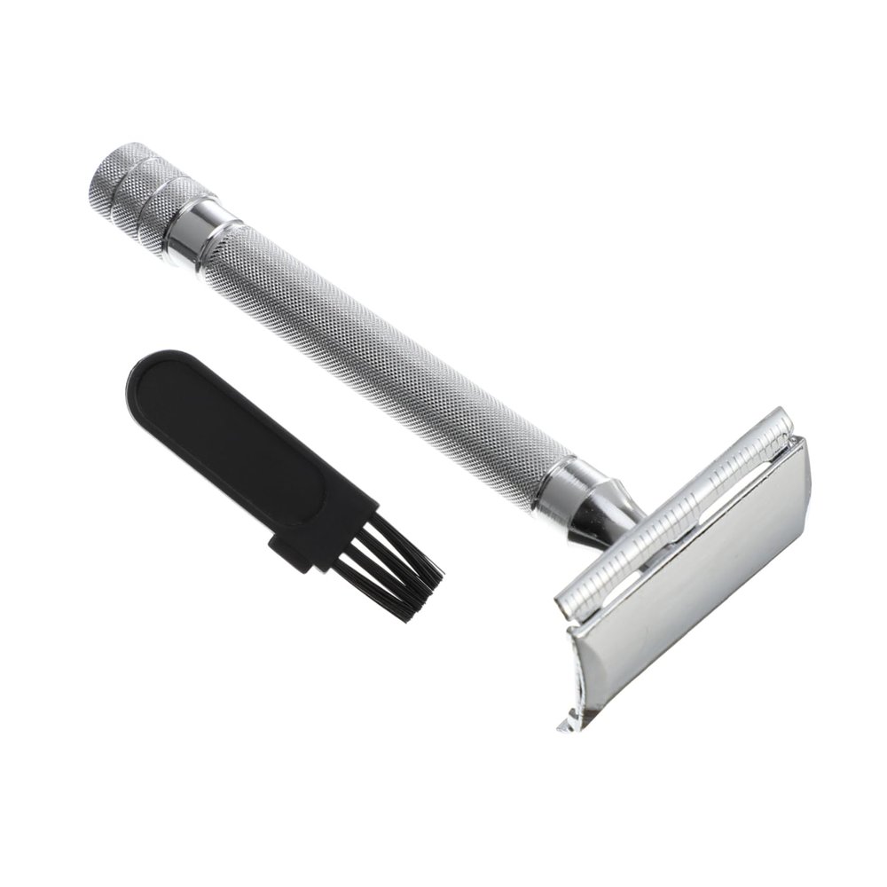 PartyKindom Classic Double Edge Safety Razor for Men and Women Durable Shaving Tool with Easy Clean Design Comfortable Grip and Smooth Shave Experience for Facial Grooming