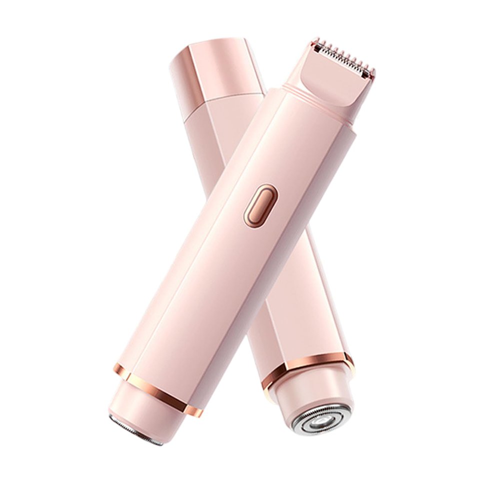 Gqudyi Rechargeable Electric Shaver for Women,2025 New 2-in-1 Women's Body Shaver,Double Head Dual Purpose Hair Trimmer,Detachable Blade,Dual Headed Design, for Both Men and Women