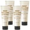 Tallow Sunscreen, Sunscreen for Face, SPF30 Natural Reef Safe Face Body Beef Tallow Sunblock, Non Greasy Clean Travel Sun Screen Sunblock for Outdoor Travel, 9.84 OZ,4 Pack view 1