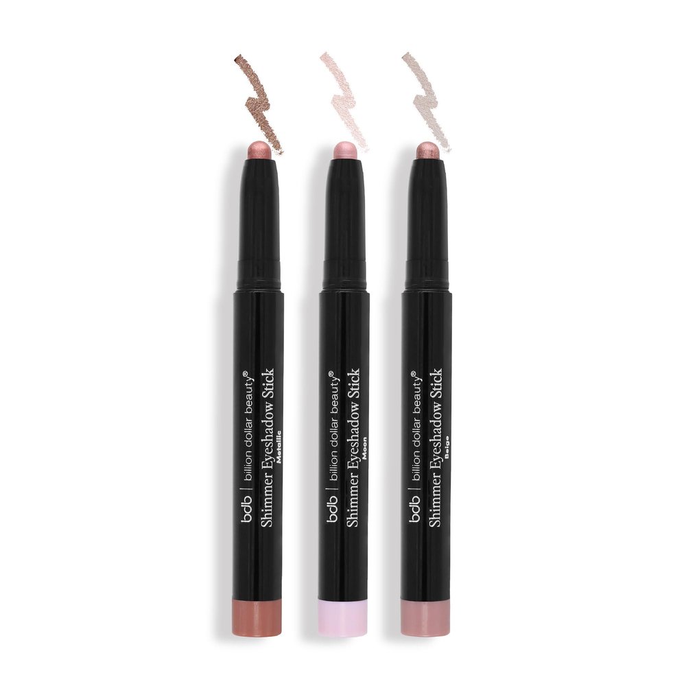 billion dollar brows bdb Shimmer Eyeshadow Stick - Multi-Use Eye Makeup in Shimmer, Sparkly Eye Glitter, Amour