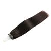 Micro Loop Hair Extensions Natural Black Soft Silky Straight Real Hair Micro Ring Human Hair Extensions Fish Line Micro Bead Hair Extension 50G 100 Strands,16inch view 4