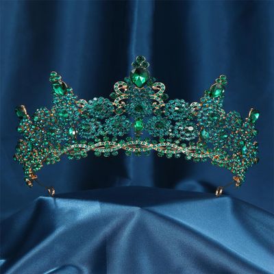 Tiaras And Crowns Rhinestone Prom Crown For Women Bridal Wedding Jewelry Hair Accessories En8