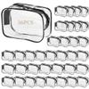 36-Pack Travel Makeup Bags, Clear Waterproof Zippered Toiletry Organizers, Portable Pvc Storage Pouches For Makeup, Skincare, And Travel view 3