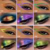 WAJJYM Liquid Eyeliner,Glitter Eyeliners Pen,Ultra-Fine Brush,Waterproof,Easy to color,Long-lasting coloring,No fading,No smudging,Light yellow green view 4