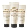 Tallow Sunscreen, Sunscreen for Face, SPF30 Natural Reef Safe Face Body Beef Tallow Sunblock, Non Greasy Clean Travel Sun Screen Sunblock for Outdoor Travel, 7.38 OZ,3 Pack view 1