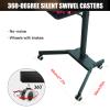 GBK Tattoo Workstation with LED Tattoo Light, Magnetic Tattoo Tray on Wheels,Salon Tray,Phone/Tablet Dual Stands,Tattoo Rolling Trolley for SalonTattoo Studio (Black) view 3