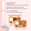 Brow Powder for Eyebrows,Long-Lasting Matte,Eye Shadow and Contouring Three-in-one,Soft and Natural,Helps Enhance & Define Brows,Compact Size,Includes Applicator Brush,1#Light Brown&Brown view 4