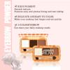 Brow Powder for Eyebrows,Long-Lasting Matte,Eye Shadow and Contouring Three-in-one,Soft and Natural,Helps Enhance & Define Brows,Compact Size,Includes Applicator Brush,2#Light brown&Dark Brown view 4