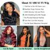 13x4 Body Wave Lace Front Wigs Human Hair 24 Inch 250 Density HD Lace Front Wigs Pre Plucked Brazilian Virgin Human Hair Wigs for Women Glueless Frontal Wigs Human Hair Natural Color Body Wave Wig view 4