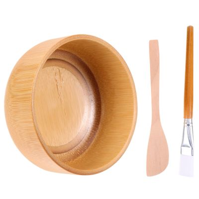 ARTSEWPLY 1set Face Mask Bowl Brush Set Practical Mask Mixing Kit for Easy Application Convenient -drop Mixing Bowl and Brush for All Skin Types