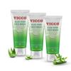 Vicco Aloe Vera Face Wash with Natural Aloe Extracts  5.29 oz, Gentle Daily Cleanser for All Skin Types (Pack of 3) view 1