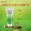 Vicco Aloe Vera Face Wash with Natural Aloe Extracts  5.29 oz, Gentle Daily Cleanser for All Skin Types (Pack of 3) view 4
