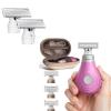 Trimcoo Electric Body Hair Trimmer for Women and Magnetic Replaceement Blades White 2 Set view 1