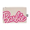 ARDITEX, Barbie Toiletry Bag, Make Up Pouch for Children, Perfect for Carrying Lo Travel Accessories, Fabric Vanity Bag, Ideal for Storing Small Objects, Cotton, 22.5 x 16 cm, beige, BARBIE, Beige view 1