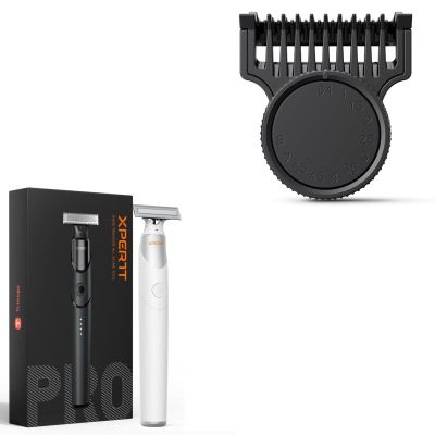 Electric Trimmer for Men White(Lite) & New 12 in 1 Adjustable Comb