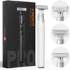 Electric Trimmer for Men White(Lite) & New 12 in 1 Adjustable Comb view 2