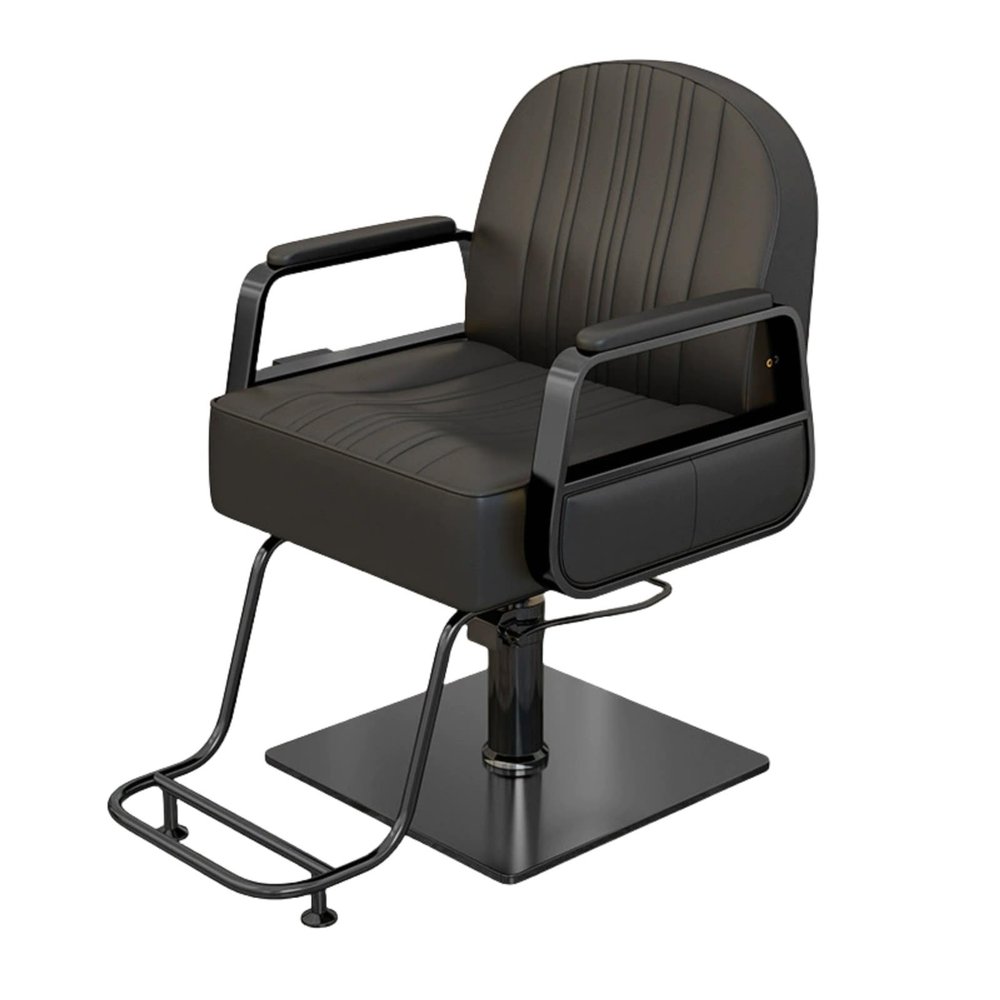 Barber & Salon Chair - Luxury 360 Swivel Hydraulic Styling Chair for Professional Salons & Spas,A