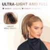 10 Inch Short Ponytail Extension - Clip in Ponytail Hair Extensions, Straight Pony Tails Hair Extensions, Synthetic Claw Clip Ponytail Extension for Women (Color: Light Brown Mixed Blonde) view 4