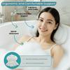 Bath Pillows for Tub, Bath Pillow Luxury Bathtub Pillows for Head and Neck Support - With 4D Air Mesh Fabric & Strong 6 Suction Cups, Tub Pillow For Bathtub, Bath Accessories & Spa Gifts For Women Men view 2