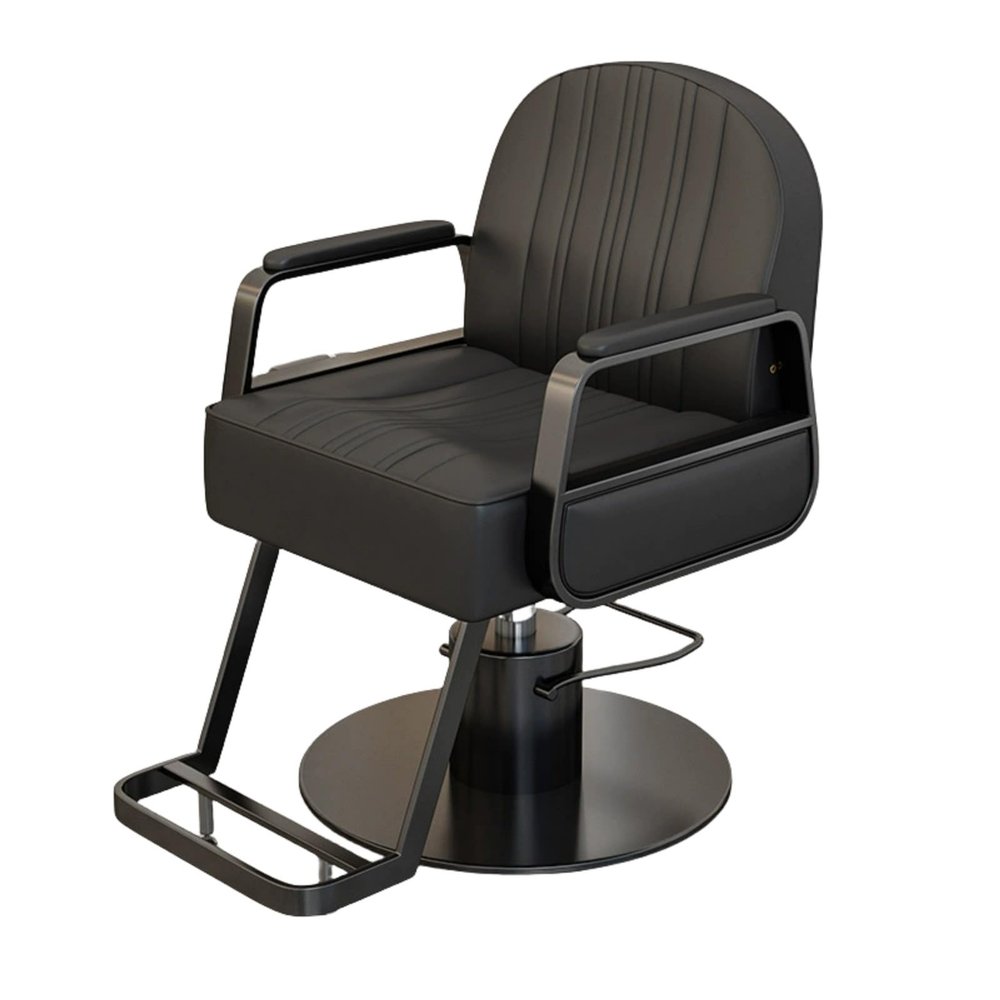 Barber & Salon Chair - Luxury 360 Swivel Hydraulic Styling Chair for Professional Salons & Spas,C