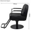 Barber & Salon Chair - Luxury 360 Swivel Hydraulic Styling Chair for Professional Salons & Spas,C view 2