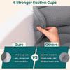 Bath Pillows for Tub, Bath Pillow Luxury Bathtub Pillows for Head and Neck Support - With 4D Air Mesh Fabric & Strong 6 Suction Cups, Tub Pillow For Bathtub, Bath Accessories & Spa Gifts For Women Men view 4