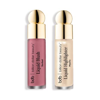 bdb Liquid Blush and Highlighter, Long-Lasting, Smooth and Lightweight, Smudge-Proof, Bombshell