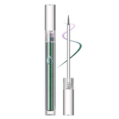 ARCHIDATE Chameleon Liquid Eyeliner, Multichrome Chrome Eyeliner with Ultra-Fine Tip, High Pigment, Multi-Reflective Finish, Long Lasting, Waterproof &Smudgeproof, Quickly Dry Color Shifting Eye Liner