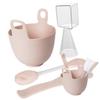 ASAKKURA 2sets Face Mask Mixing Bowl Silicone Facial Mask Tools Brush for Easy Application and Easy to Clean for Women Skincare Routine view 1