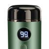Hzskjyt Cordless Mini Shaver for Facial Hair and Beard Trimming on The Go, Green view 3