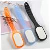 Baluue 3pcs Foot File Foot Grinder Hard Skin Remover Dead Skin Pumice Tool Calloused File Double Sided Peeling Removal Heel Tools Controller Random Color view 3