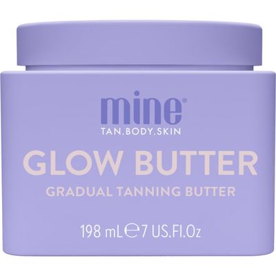 MineTan Self Tanner Body Lotion | Daily Gradual Butter - Best Moisturizing Untinted Sunless Tanning Cream To Build a Deep Dark Bronze Or Extend a Natural Golden Tan, No Fake Smell, 7 Fl Oz