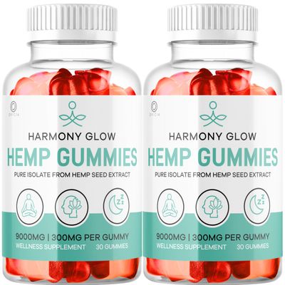 (2 Pack) Harmony Glow Gummies, Official Harmony Glow Gummies Formula Reviews, Harmonyglow Gummi ES, 60 Gummies for 2 Months