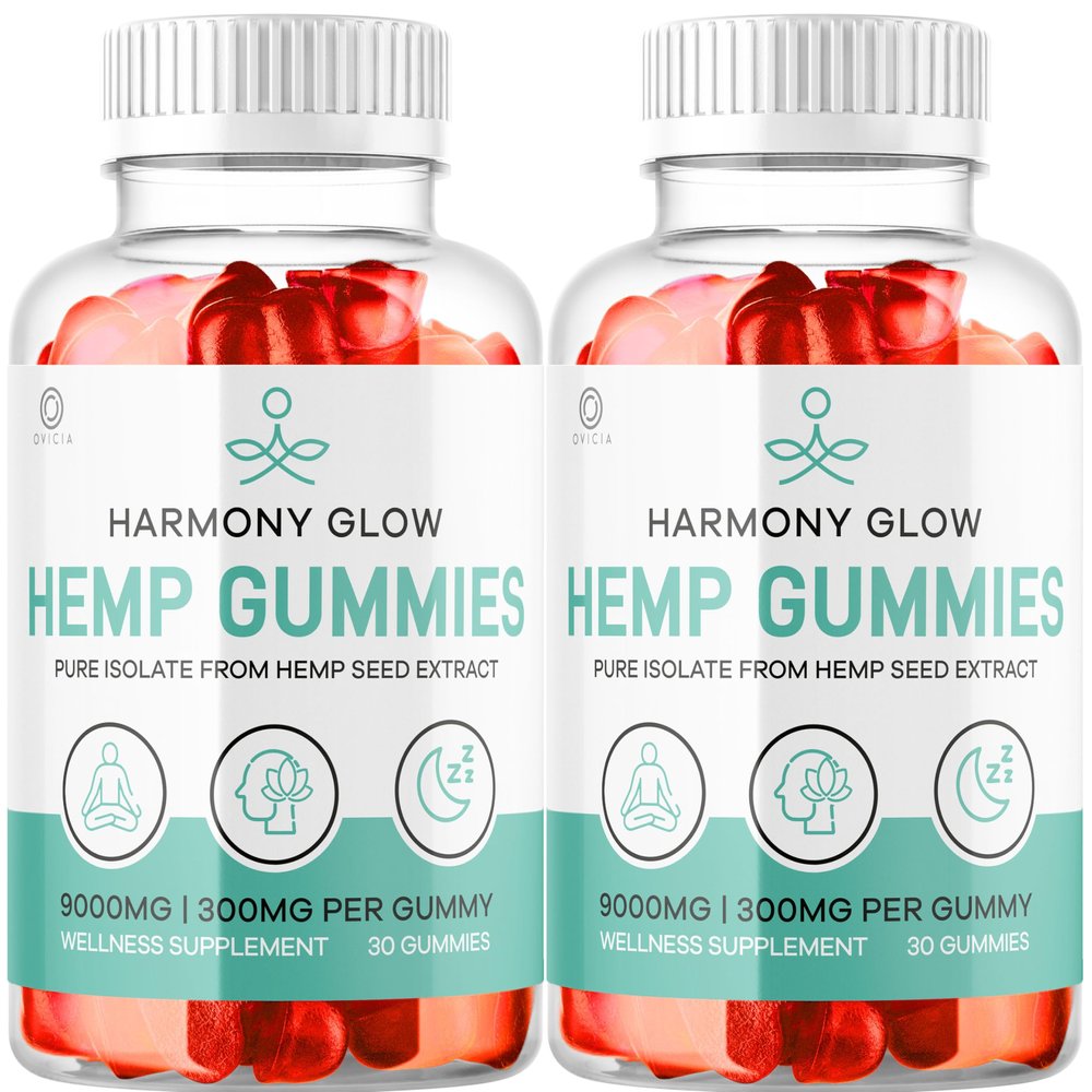 (2 Pack) Harmony Glow Gummies, Official Harmony Glow Gummies Formula Reviews, Harmonyglow Gummi ES, 60 Gummies for 2 Months