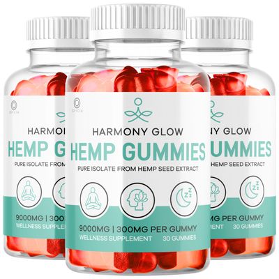 (3 Pack) Harmony Glow Gummies, Official Harmony Glow Gummies Formula Reviews, Harmonyglow Gummi ES, 90 Gummies for 3 Months