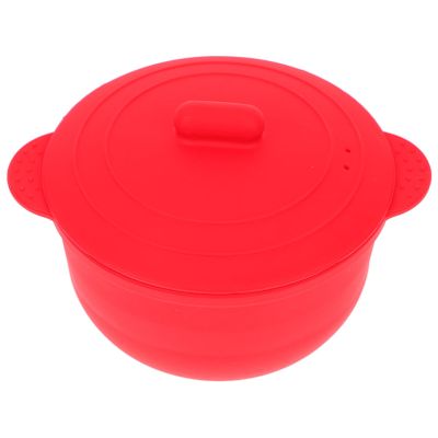 DEARMAMY Silicone Wax Melting Pot Lid 1.5L Heating Bowl for Hair Removal Wax Easy to Clean for Beauty Salons and Home Use