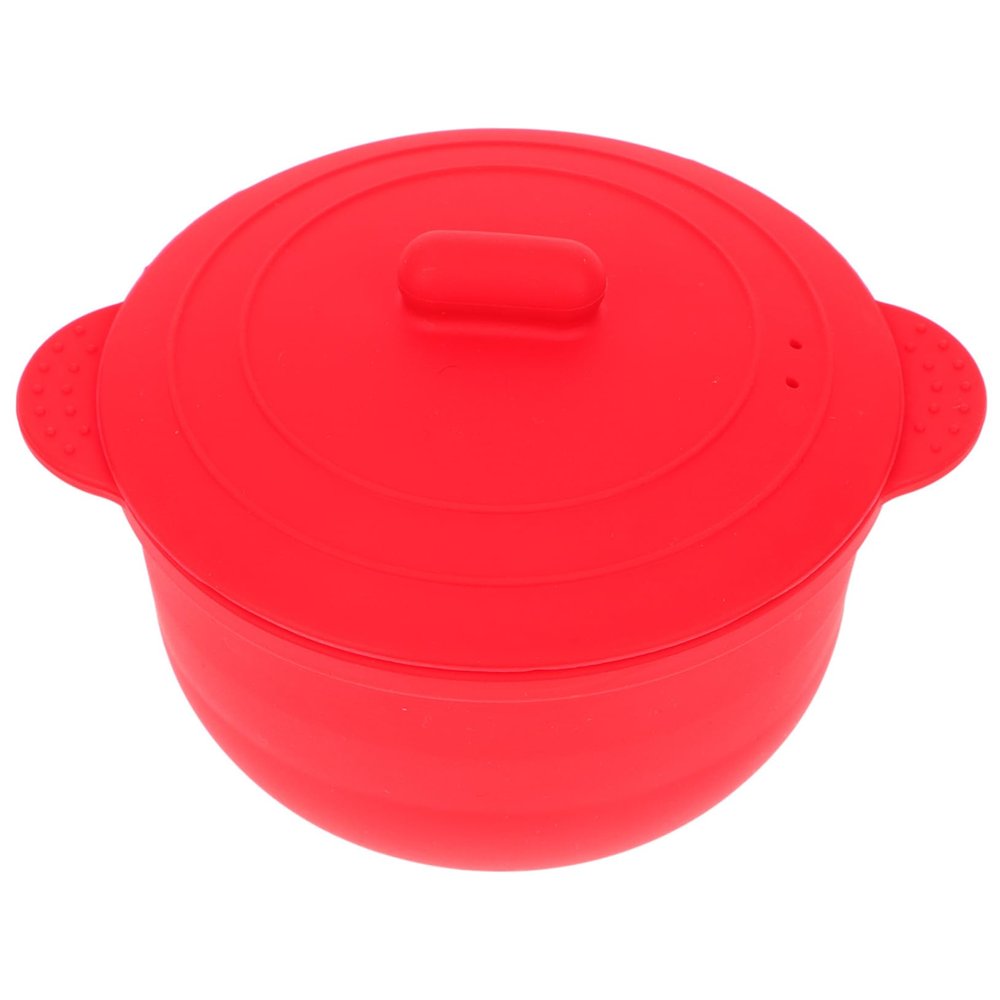 DEARMAMY Silicone Wax Melting Pot Lid 1.5L Heating Bowl for Hair Removal Wax Easy to Clean for Beauty Salons and Home Use