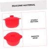 DEARMAMY Silicone Wax Melting Pot Lid 1.5L Heating Bowl for Hair Removal Wax Easy to Clean for Beauty Salons and Home Use view 2