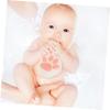 ARTSEWPLY Bear Claw Boys and Girls Bath Sponge Gentle Face Body Cleanser Adorable Boy Girl Shower Sponge view 2