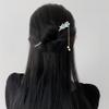 4 PACK Lily of the Valley Chinese Hair Sticks for Women Vintage Retro Pearl Hair Chopsticks Hair Bun Updo Holders Long Hairpins for Women Girls view 4
