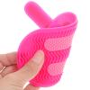 ARTSEWPLY 2pcs Silicone Makeup Brush Cleaning Mat Suction Cups Beauty Tool for Efficient Brush Scrubbing Easy to Use and Clean for Makeup Artists and Enthusiasts view 3