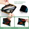 2Pcs Shrapnel Pouch for Purse, Cute Turtle-493 Waterproof Makeup Bag, Portable Pouch for Women Gifts view 3
