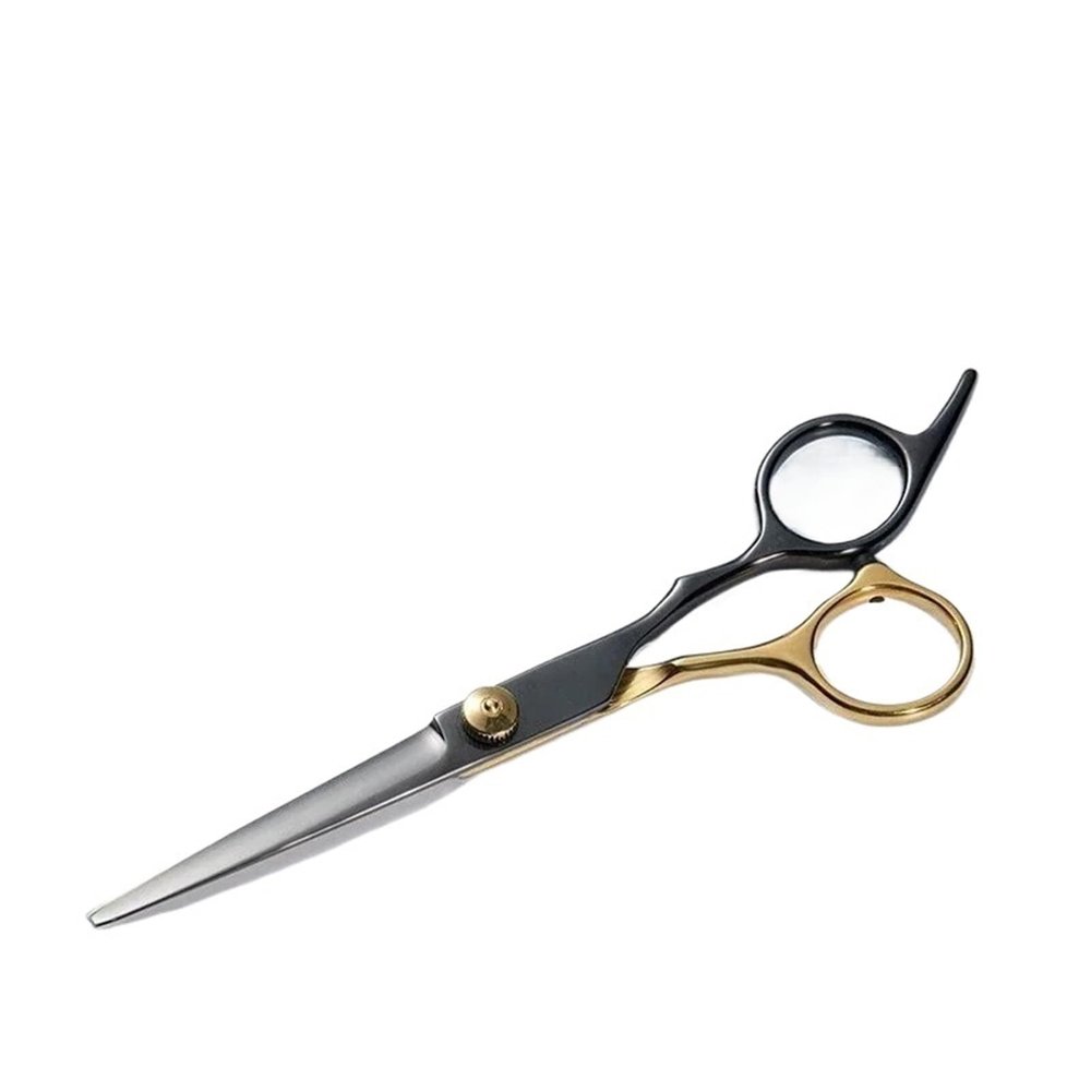 1PCS Professional Hair Cutting Scissors Home Hair Cutting Barber Shears Stainless Steel Hairdressing(Black)