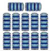 Premium 5-Blade Razor Refills  Compatible with Most 5-Blade Handles  Smooth Shaving  12 Pack view 2