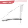 DECOMELODY Manual Shaver Blades Holder for Men Adjustable Beard Razor Holder Compact Design for Home Grooming and Travel view 2