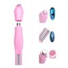 MEILINDS 3 in 1 Cat Eye Nail Magnet for Nails Pink Double-Head Magnet Wand, Detachable Strong Magnetic Magic Heart French Cat Eye Effect Nail Tools for Nail Art Decoration Nails Salon view 1