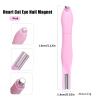 MEILINDS 3 in 1 Cat Eye Nail Magnet for Nails Pink Double-Head Magnet Wand, Detachable Strong Magnetic Magic Heart French Cat Eye Effect Nail Tools for Nail Art Decoration Nails Salon view 3