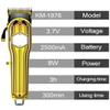 YUSIWOAL Mens Hair Clippers, All Metal Shell Hair Trimmer Professional Barber Electric Hair Clipper for Men Pro Cord Cordless Haircut Machine view 4