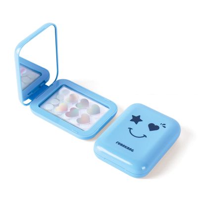 FUANKANG Pimple Patches for Face, Colorful Hydrocolloid Patches for Covering Zits and Blemishes, Cute Round Teardrop Heart Acne Patch, 208 Count (With a mirror case)